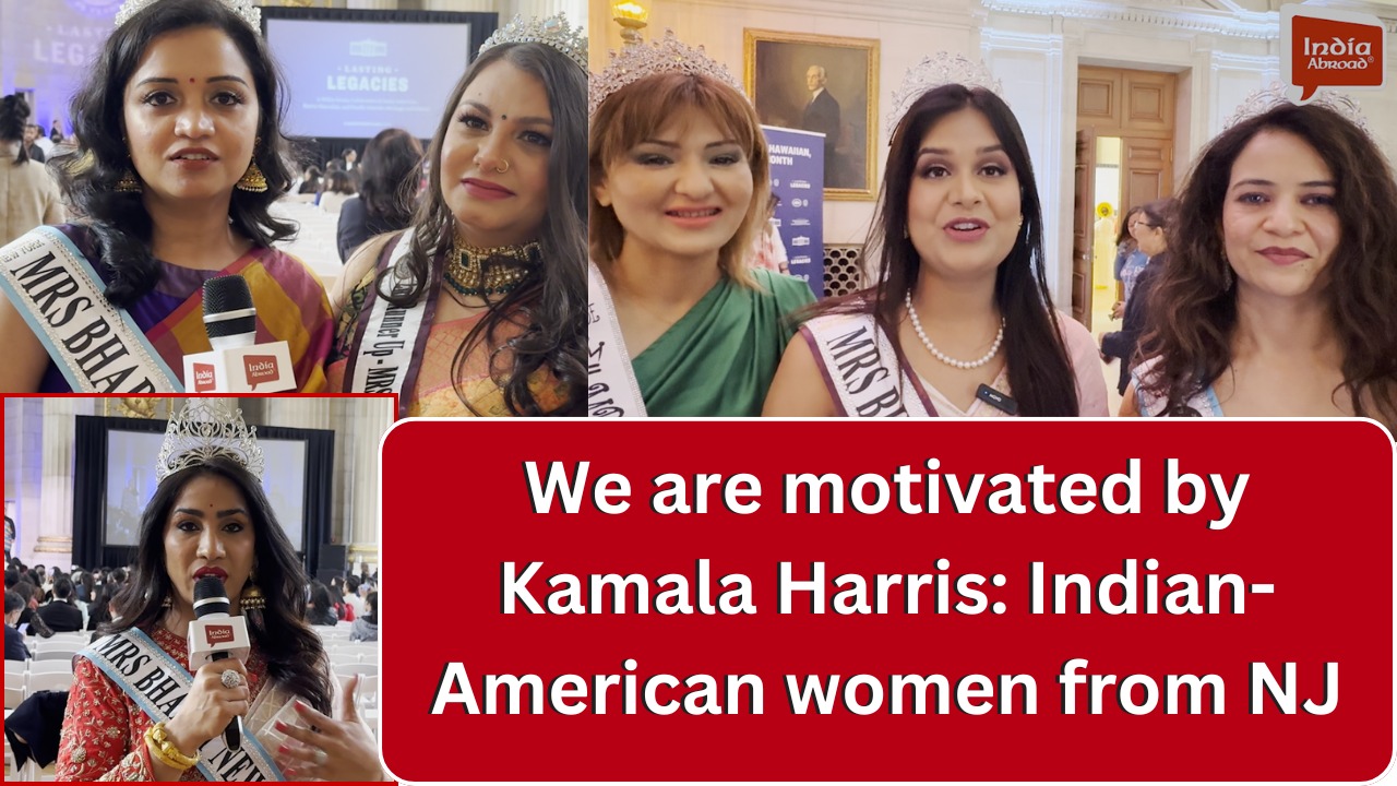 We are motivated by Kamala Harris: Indian-American women from NJ